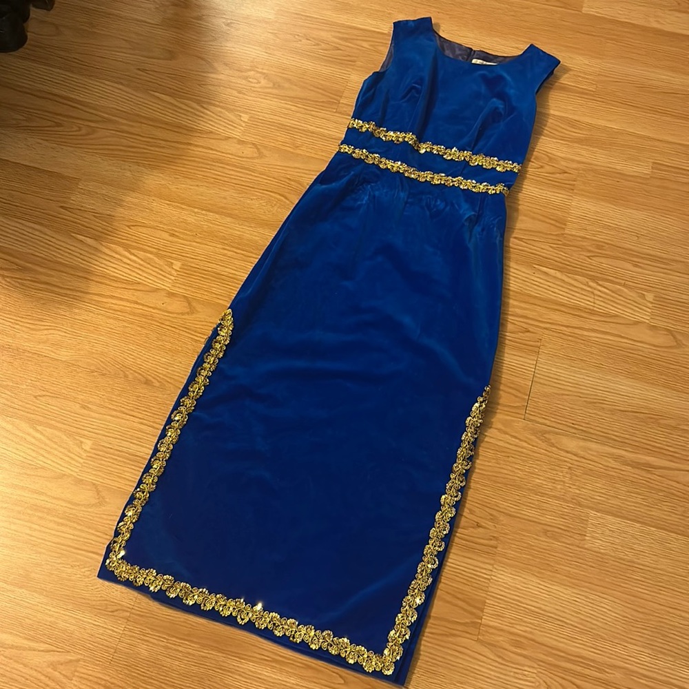 1960s German-made velvet dress